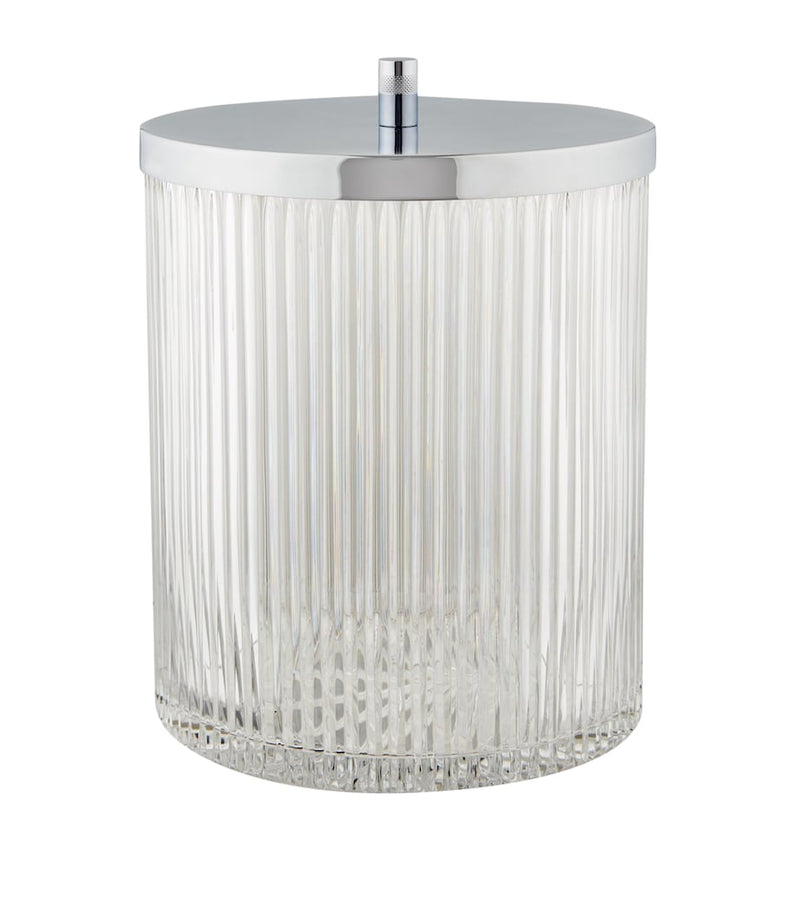Zodiac Roman Crystal Bin chrome design (British brand)