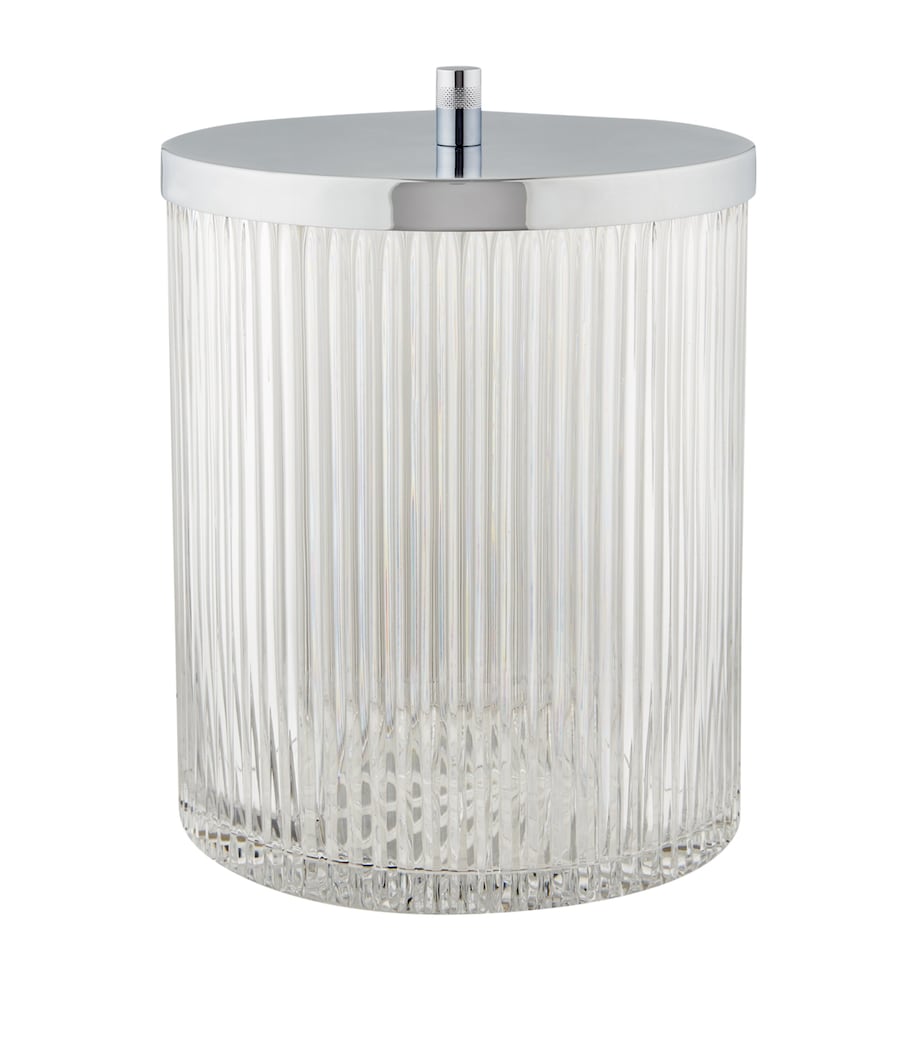 Zodiac Roman Crystal Bin chrome design (British brand)
