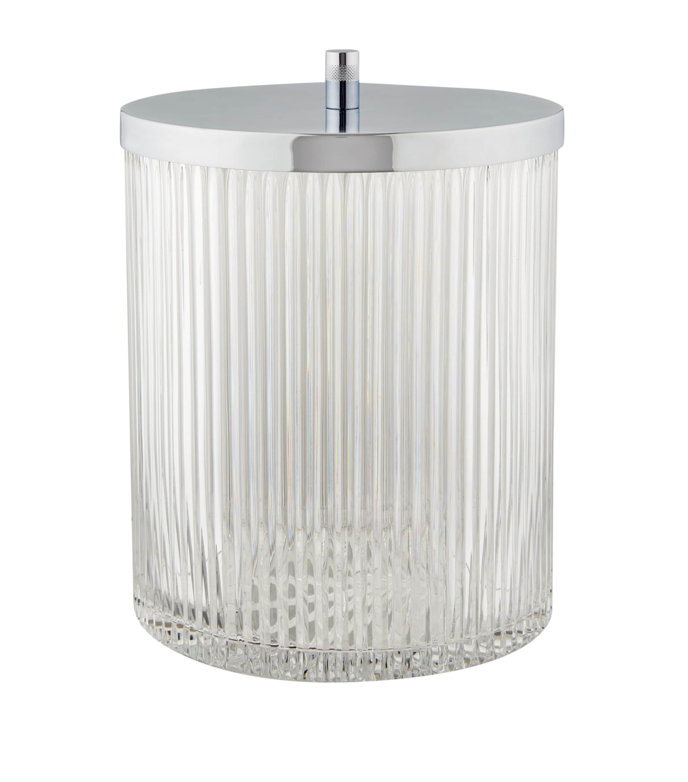 Zodiac Roman Crystal Bin chrome design (British brand)