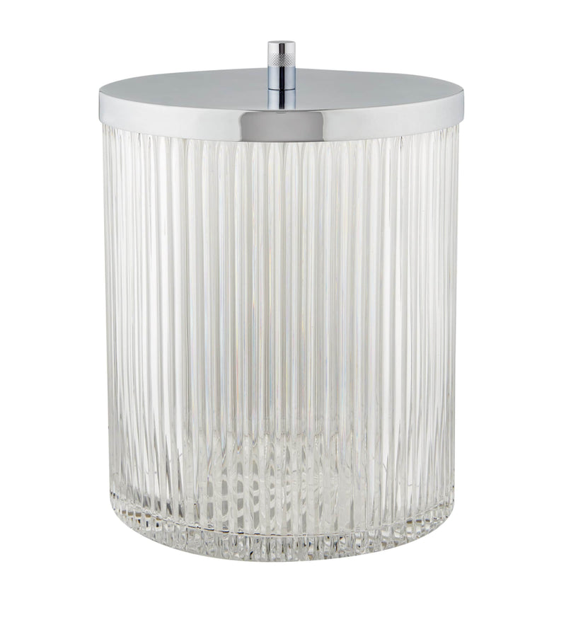 Zodiac Roman Crystal Bin chrome design (British brand)