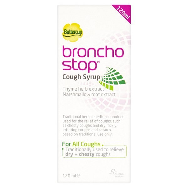 Bronchostop Cough Syrup - Relieve Any Type of Cough - 120 ml GOODS Superdrug   