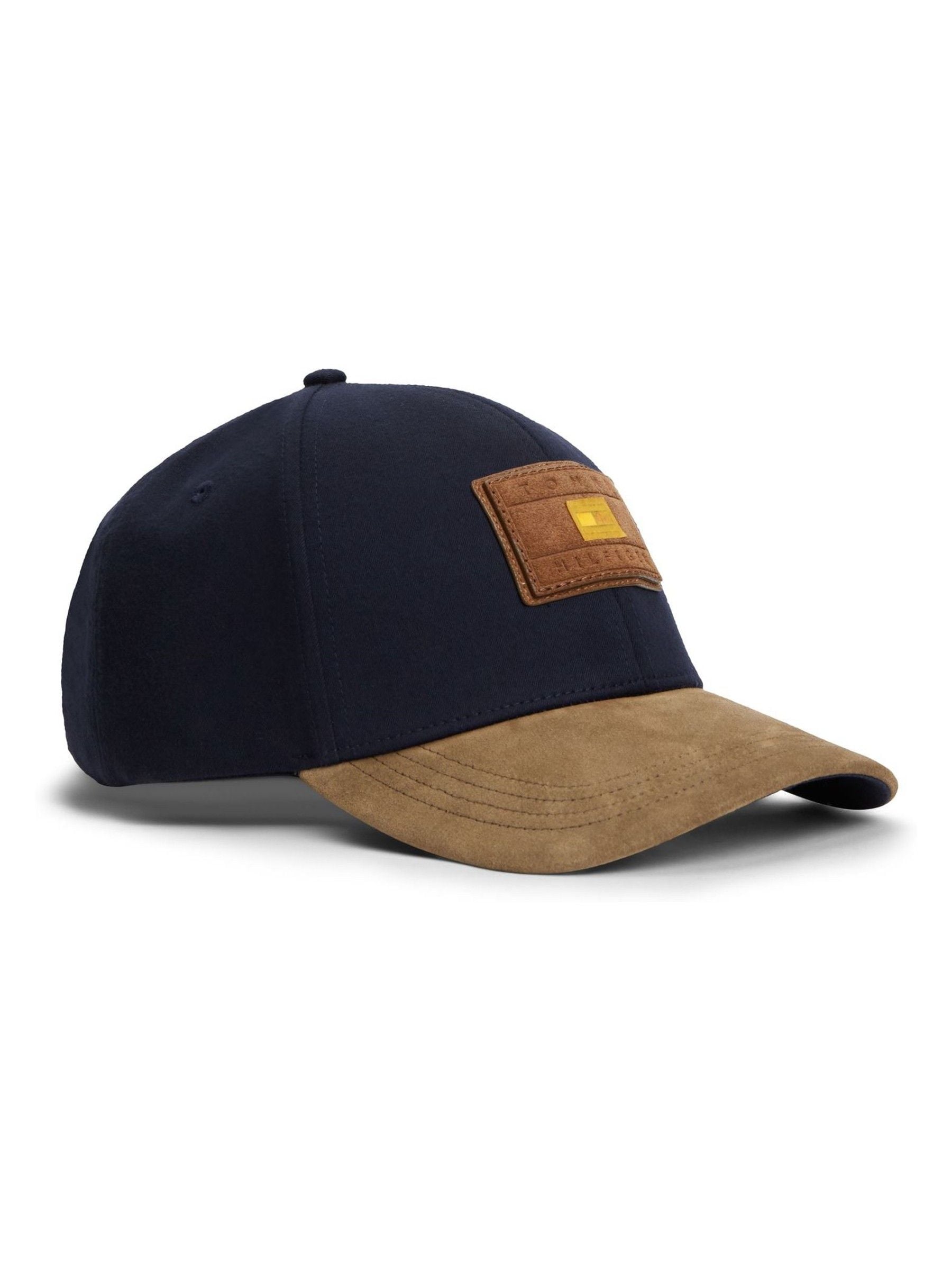 Tommy Hilfiger baseball cap with suede brim, imported from the UK
