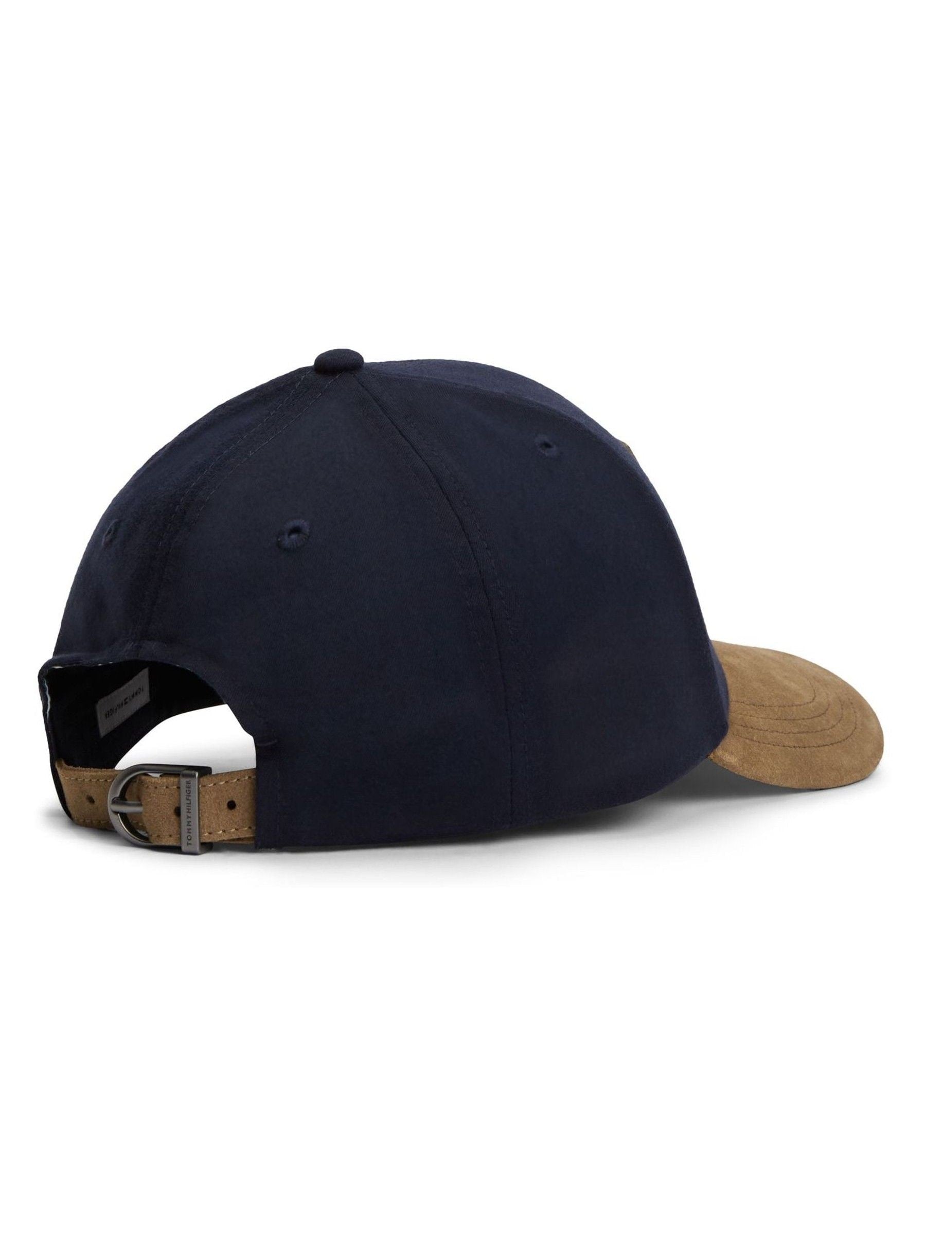 Tommy Hilfiger baseball cap with suede brim, imported from the UK