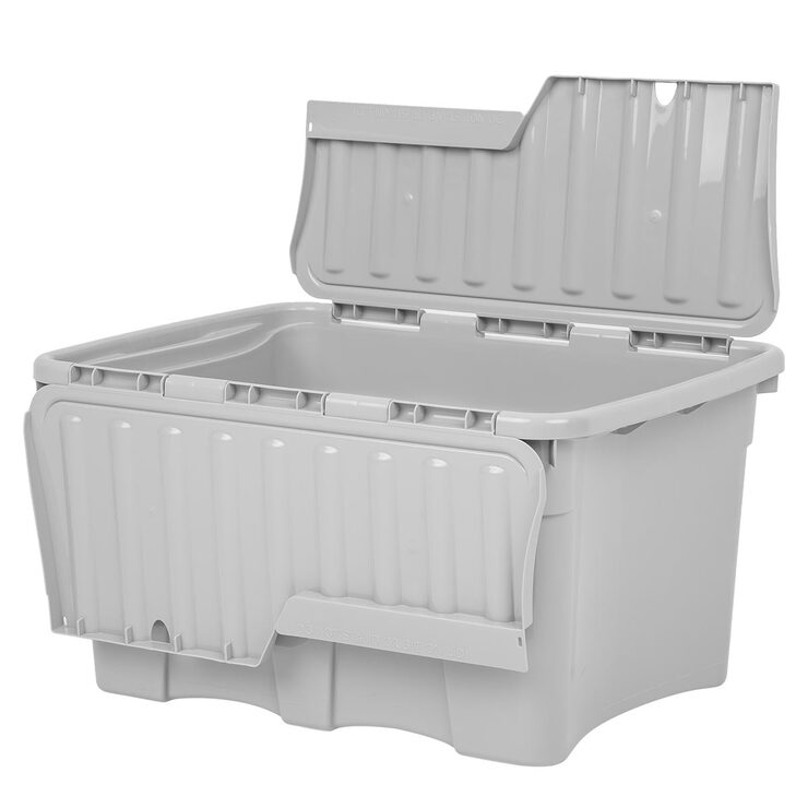 Wham 54L croc box with grey lids (British brand)
