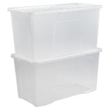Wham storage boxes 3 pack 110 litre (British brand)
