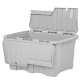 Wham 54L croc box with grey lids (British brand)