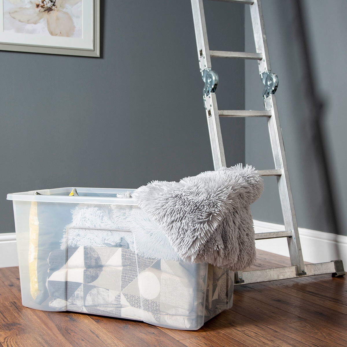 Wham storage boxes 3 pack 110 litre (British brand)