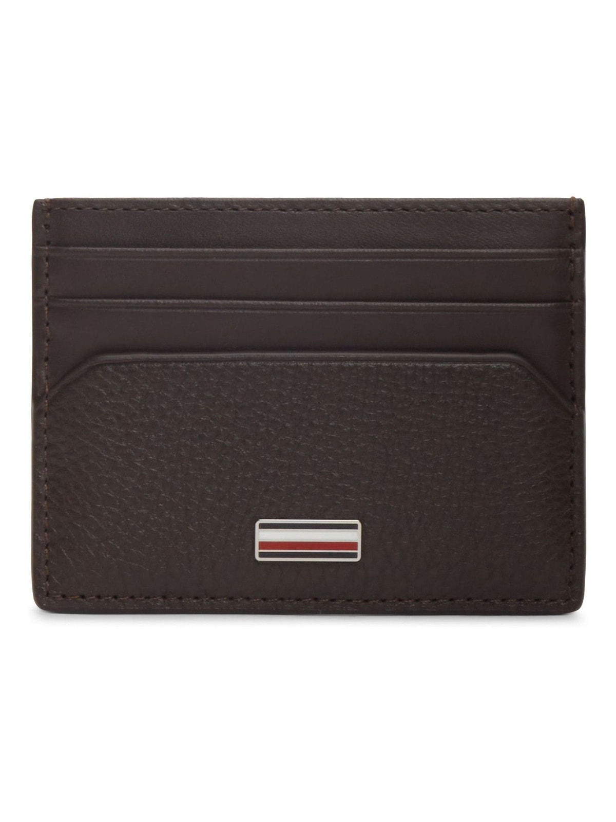 Tommy Hilfiger brown leather card holder - British product