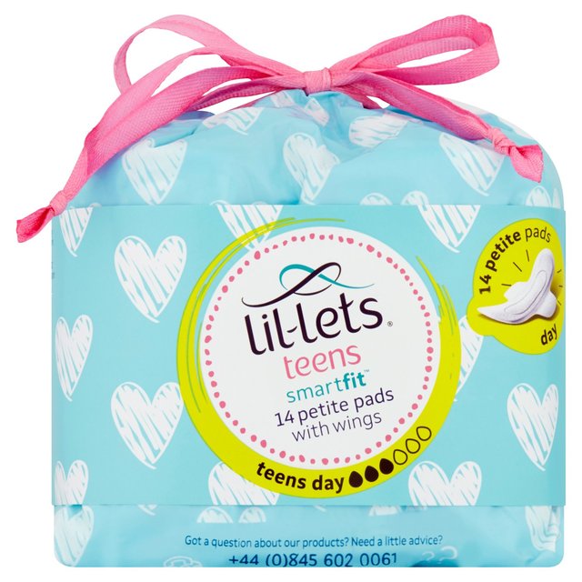 Lil-Lets Teens Ultra Towels Day   14 per pack