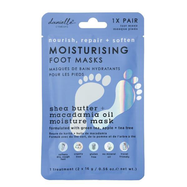 Danielle Creations moisturising foot mask 1 pair, imported from the UK