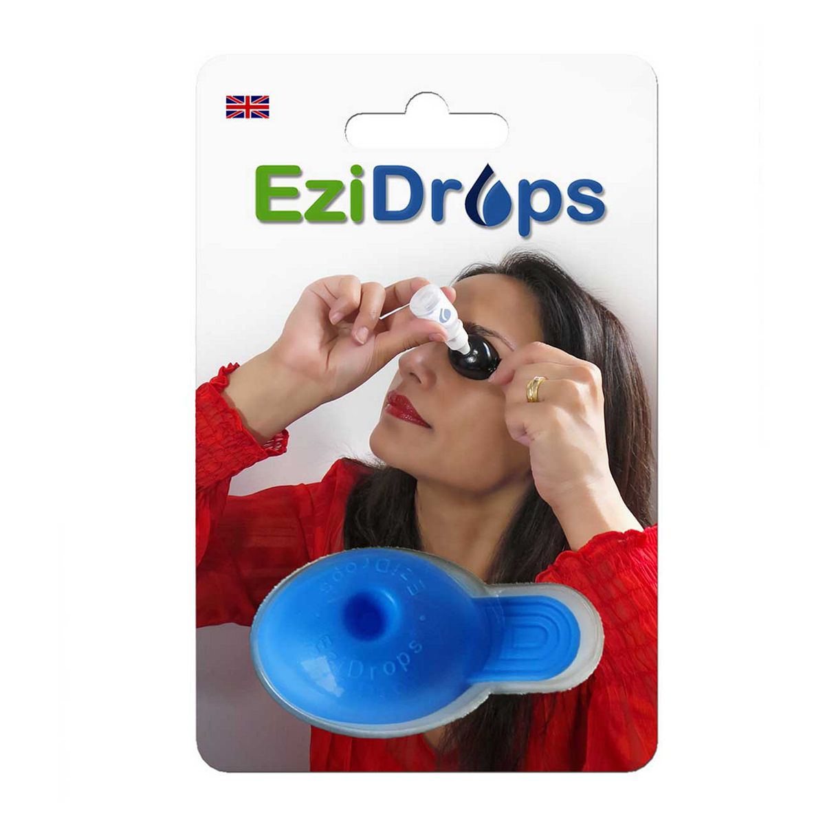 EziDrops Eye Drop Applicator for Standard Nozzle Bottles First Aid Boots   