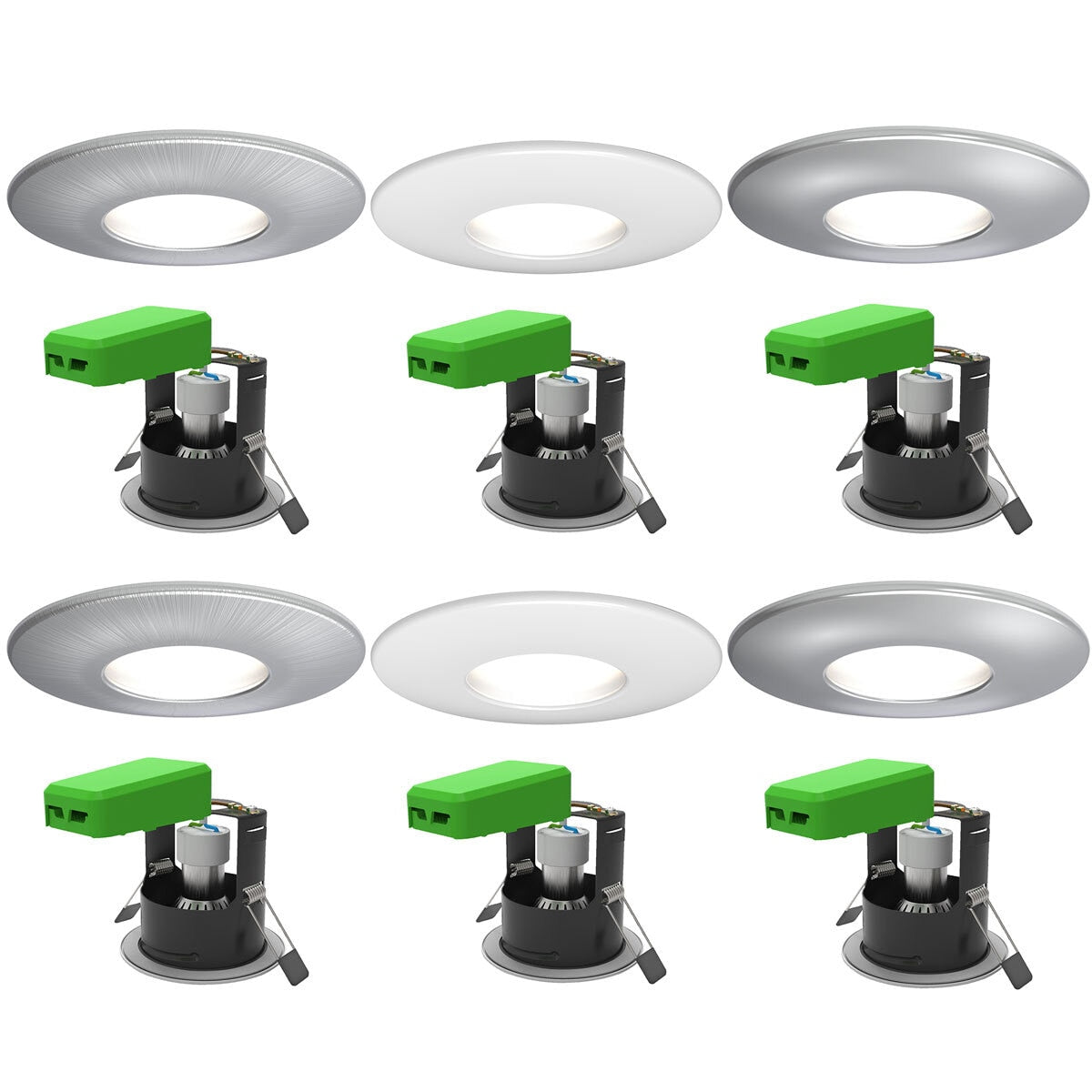 4lite WiZ smart downlight pack of 2 - British product