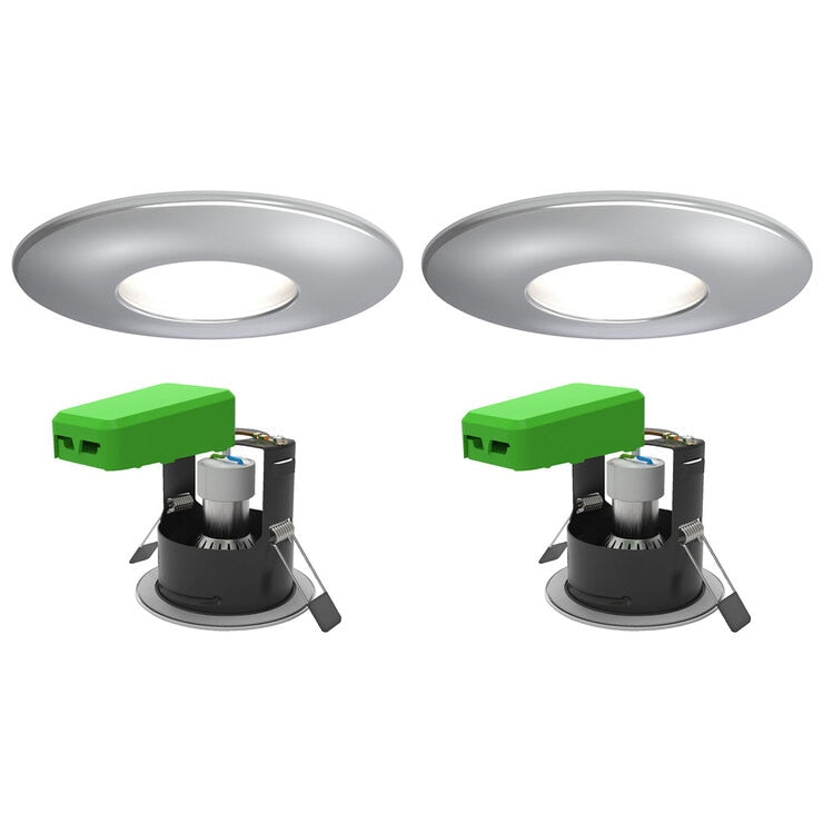 4lite WiZ smart LED downlight pack of 2, IP65 fire rated (British brand)