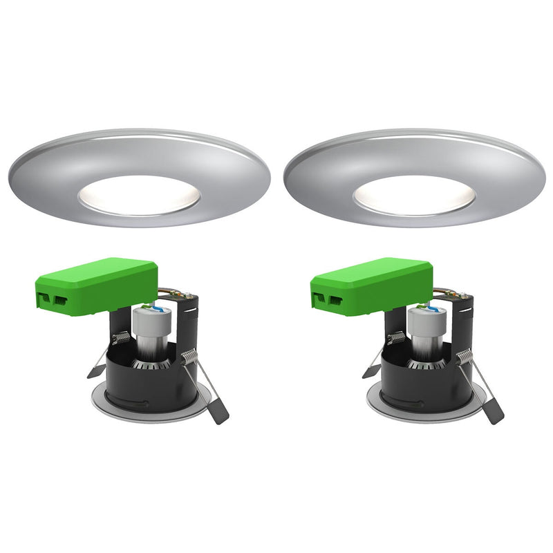 4lite WiZ smart LED downlight pack of 2, IP65 fire rated (British brand)