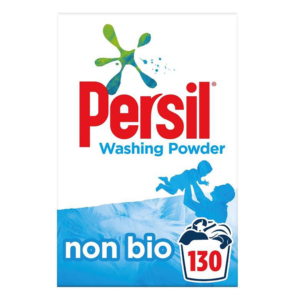 Persil Non Bio Washing Powder 130 Wash, imported from the UK