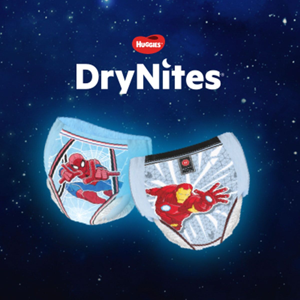 Huggies DryNites Pyjama Pants for Boys Years 4-7, 30 Pack Nappies & Wipes Costco UK