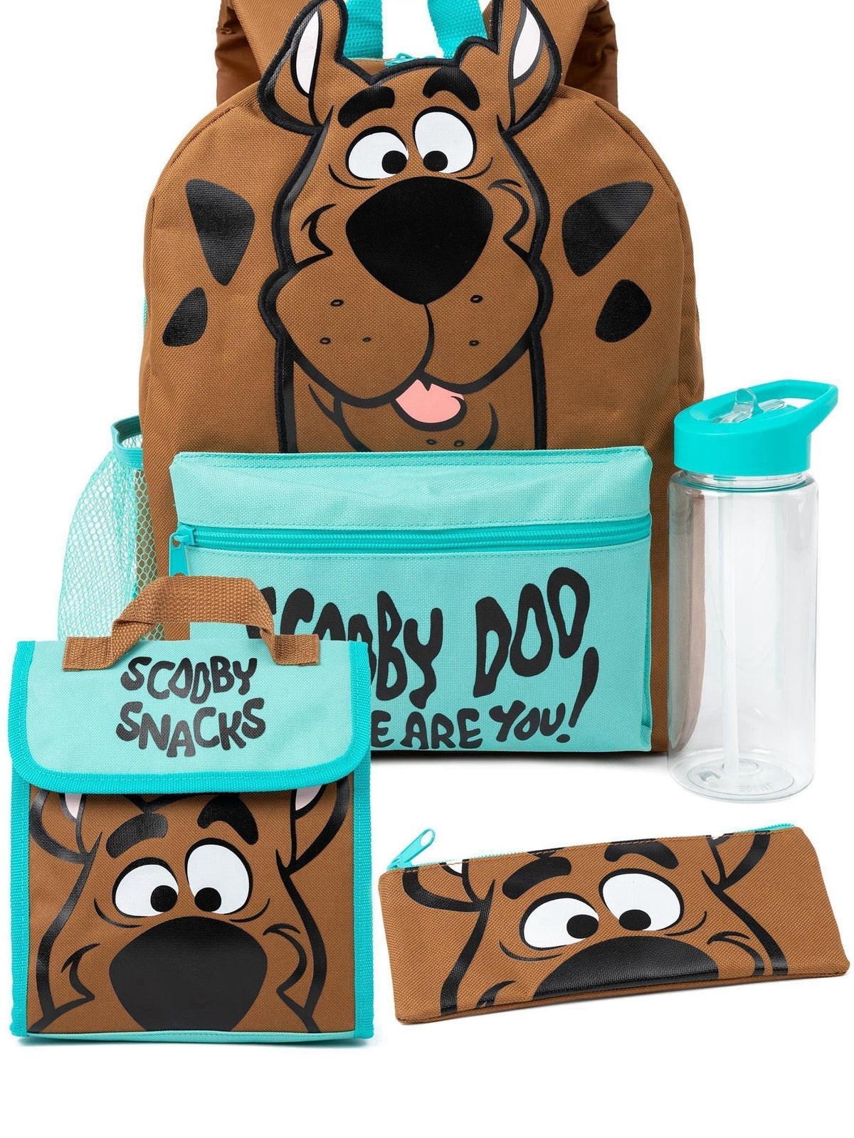 Vanilla Underground Scooby Doo kids backpack set 4-piece, UK version