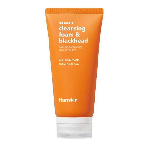 Hanskin Cleansing Foam Blackhead 120ml, imported from the UK