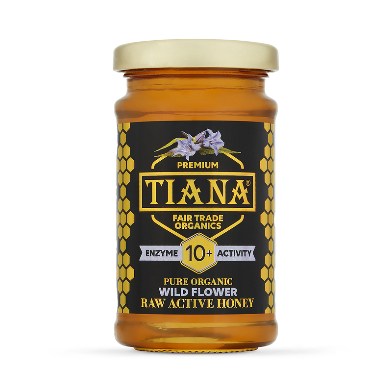 Organic Active Wild Flower Honey 250g