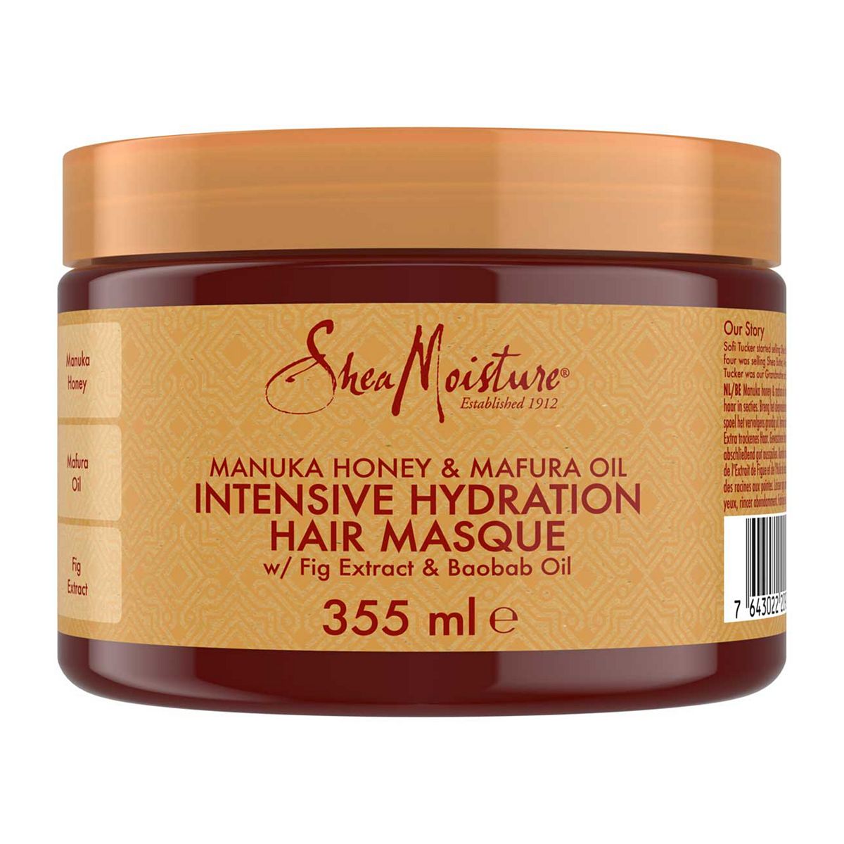 Sheamoisture Intensive Hydration Hair Mask Manuka Honey & Mafura Oil Masque 355 ML GOODS Boots   