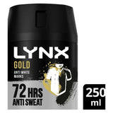 Lynx Anti-perspirant Deodorant Spray XXL Gold Anti White Marks 250ml GOODS Boots   