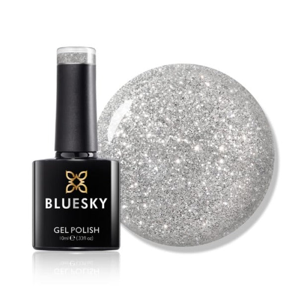 Bluesky Gel Polish Silver Bells Shade - British product