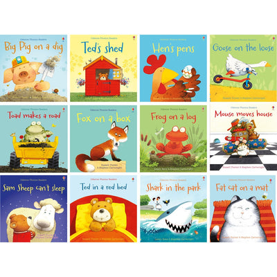 Costco UK Usborne Phonics 12 Book Set (3+ Years)- Buy online at McGrocer