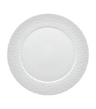 Oval Charger Plate with Snowball Blossom Design 33cm