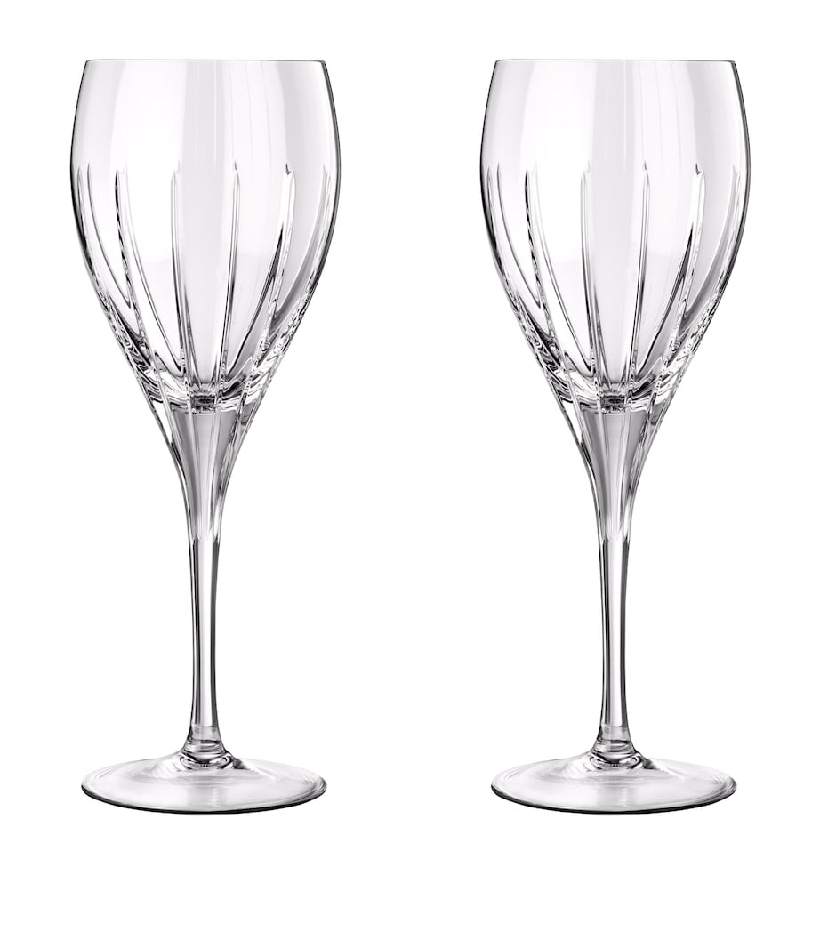 Christofle Iriana Crystal water glasses set of 2 240ml - British product