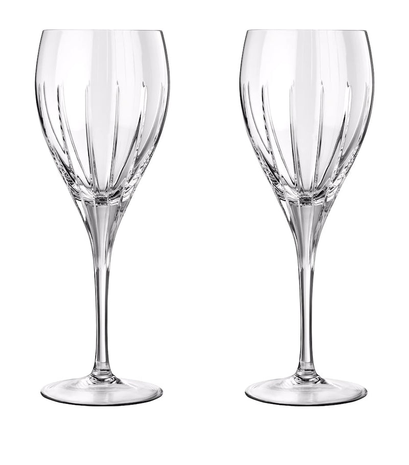 Christofle Iriana Crystal water glasses set of 2 240ml - British product