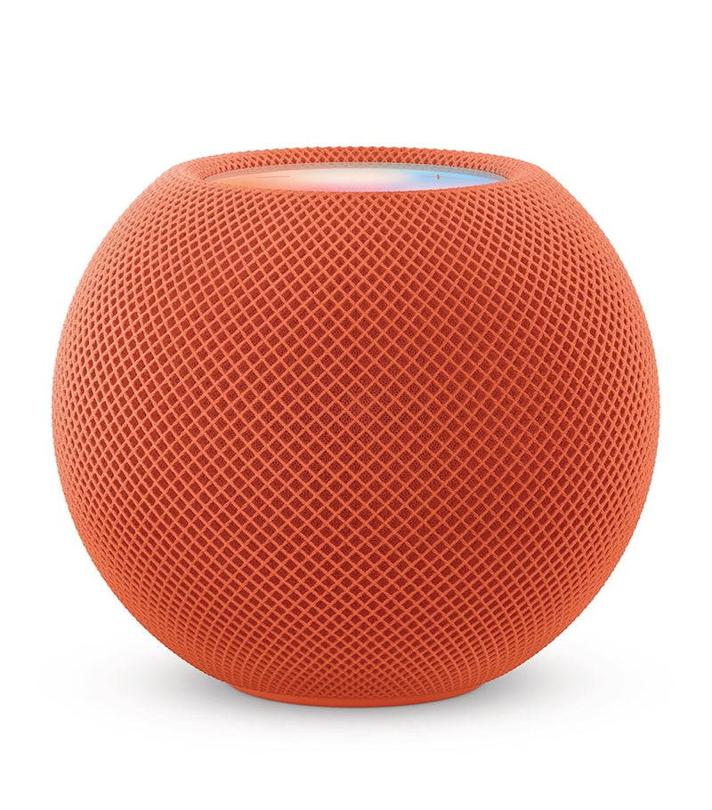 Apple mini smart speaker in orange - British product