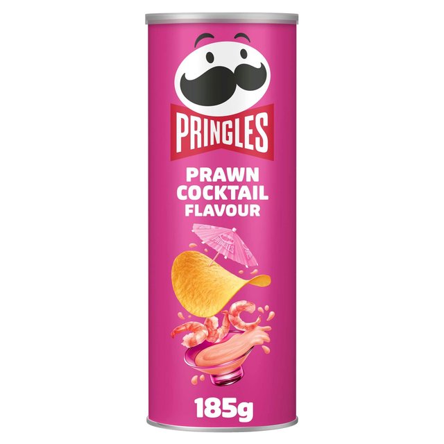 Pringles Prawn Cocktail Flavour Sharing Crisps   185g GOODS M&S   