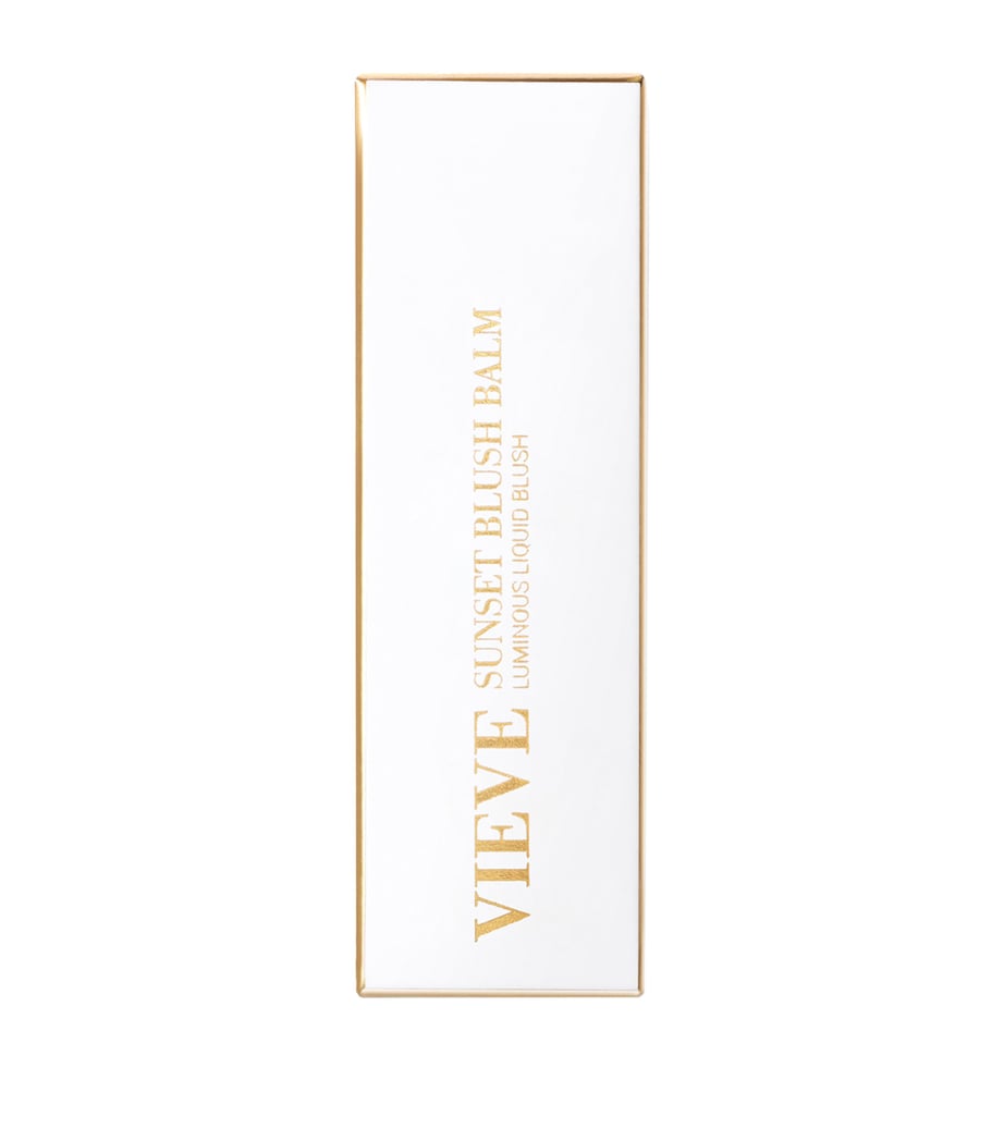 Vieve Sunset Blush Balm, a buildable cheek colour (British brand)