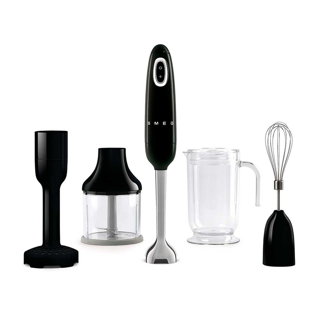 Smeg Hand Blender Black With Tritan Renew