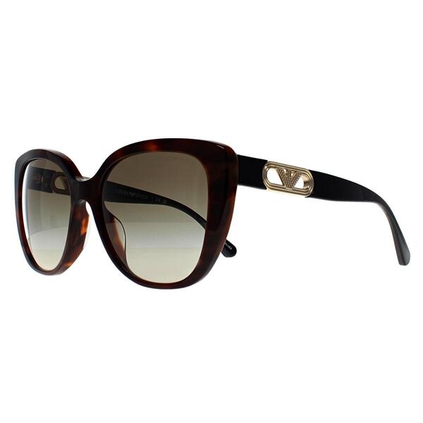 Emporio Armani women sunglasses red gradient, UK version