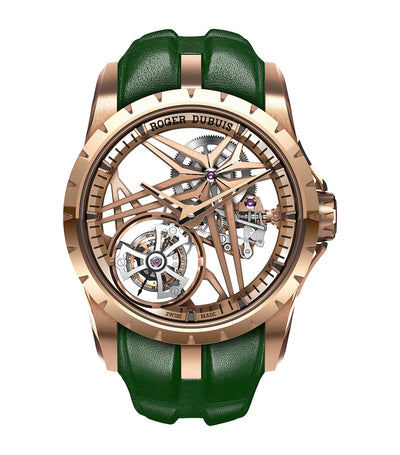 Harrods Roger Dubuis Excalibur Monotourbillon Rose Gold Watch 42mm- Buy online at McGrocer