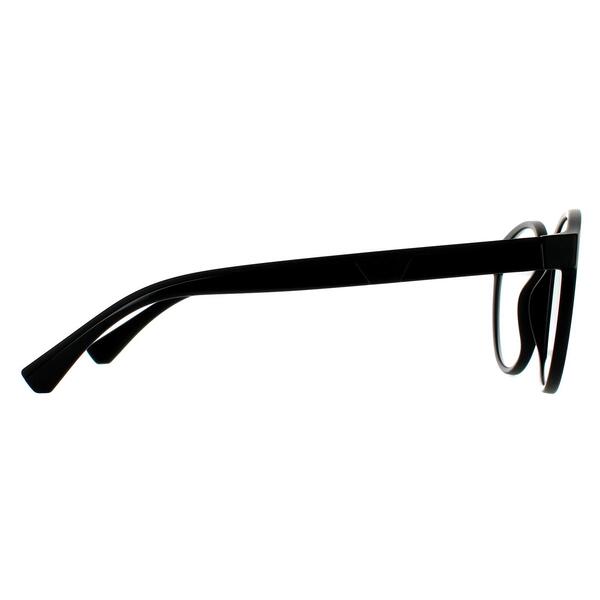Emporio Armani sunglasses matte black with clip-on lenses, imported from the UK
