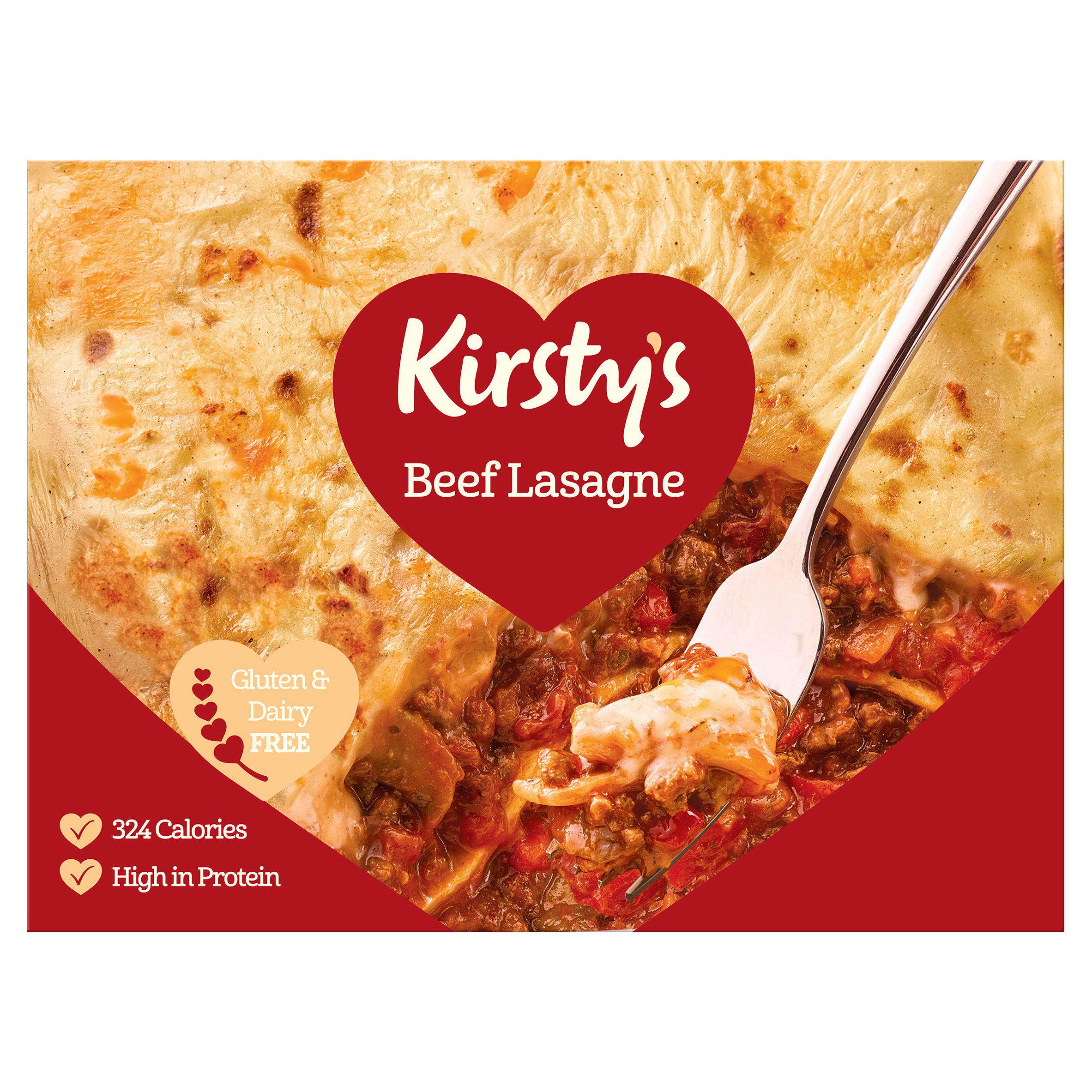 Kirsty's Beef Lasagne 400g GOODS Sainsburys   