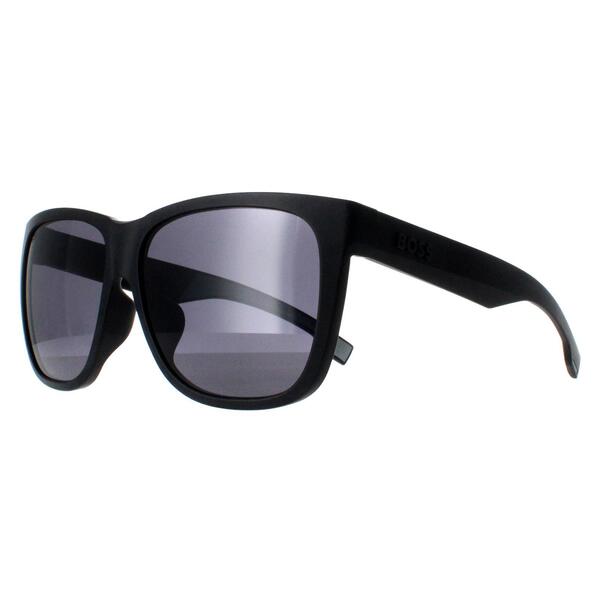 Hugo Boss men's BOSS 1453 sunglasses matte black, imported from the UK