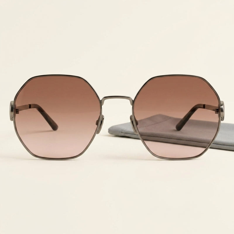 نظارات Gucci GG2046S بتدرج ذهبي، مستوردة من المملكة المتحدة