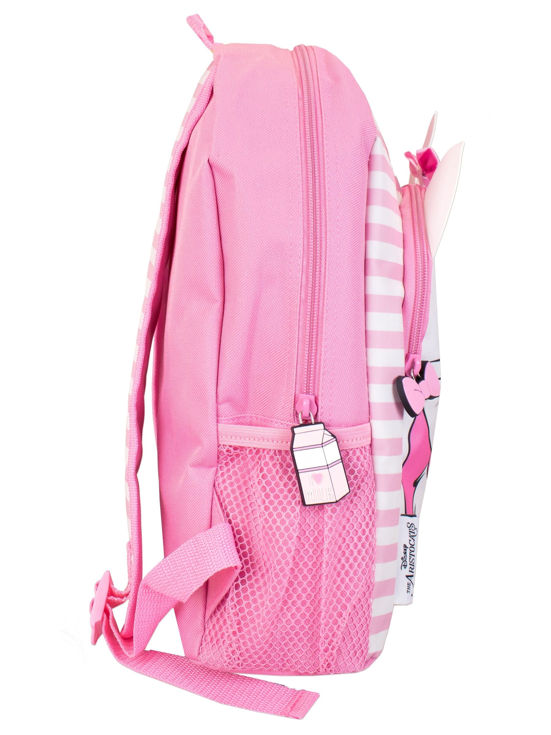 Disney Marie Aristocats backpack pink 3D ears, UK version