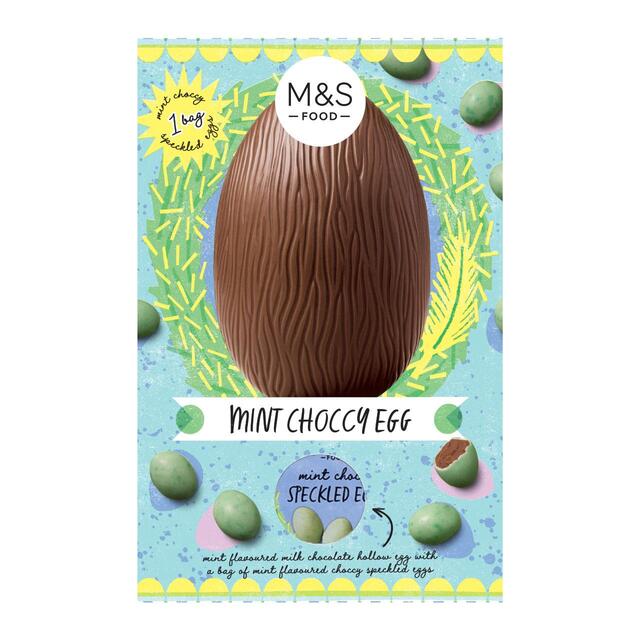 M&S Mint Choccy Egg   250g