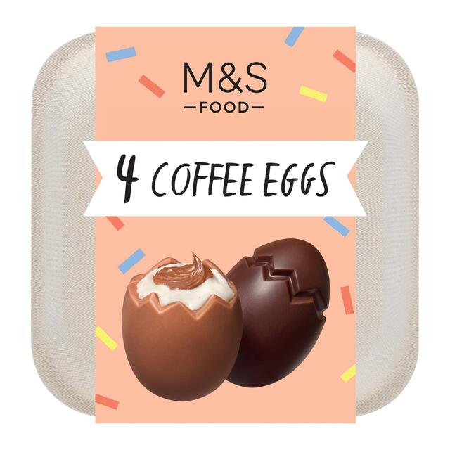 M&S Eggstra Gooey Coffee Eggs   160g