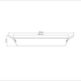 Tramontina non-stick paella pan 34cm, UK version