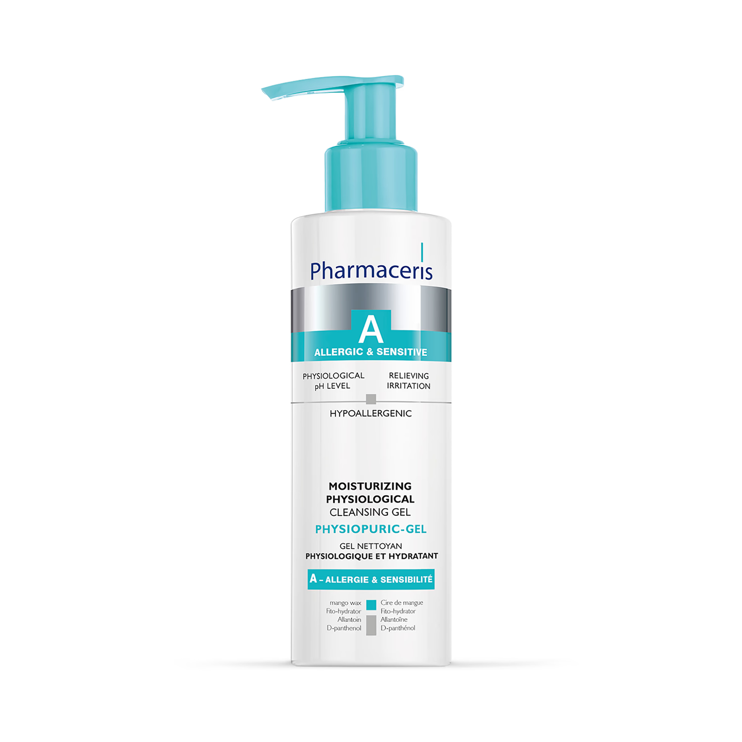 Pharmaceris A Physiopuric-Gel Cleansing Gel 190ml, imported from the UK