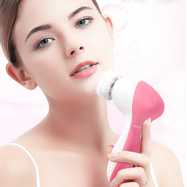 Livingandhome 7-in-1 Facial Cleansing Brush Set, UK version