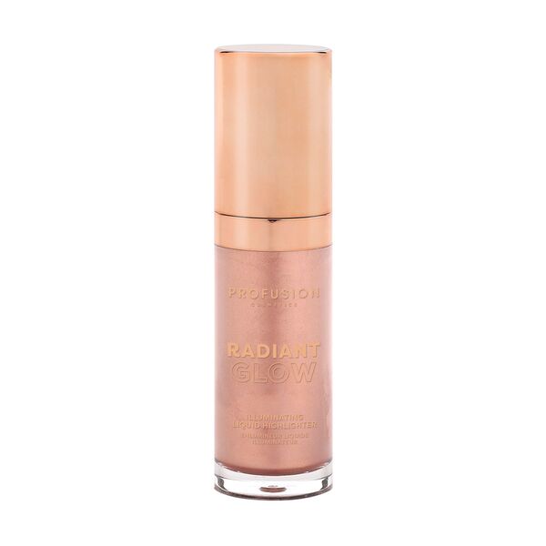 Profusion Cosmetics Radiant Glow Highlighter Rose Quartz, imported from the UK