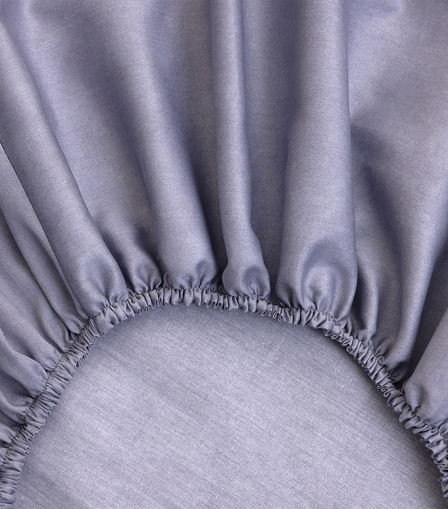 Yves Delorme Brume Super King fitted sheet 180cm x 200cm (British brand)