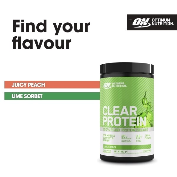 Optimum Nutrition Clear Protein Lime Sorbet 280G GOODS Superdrug   