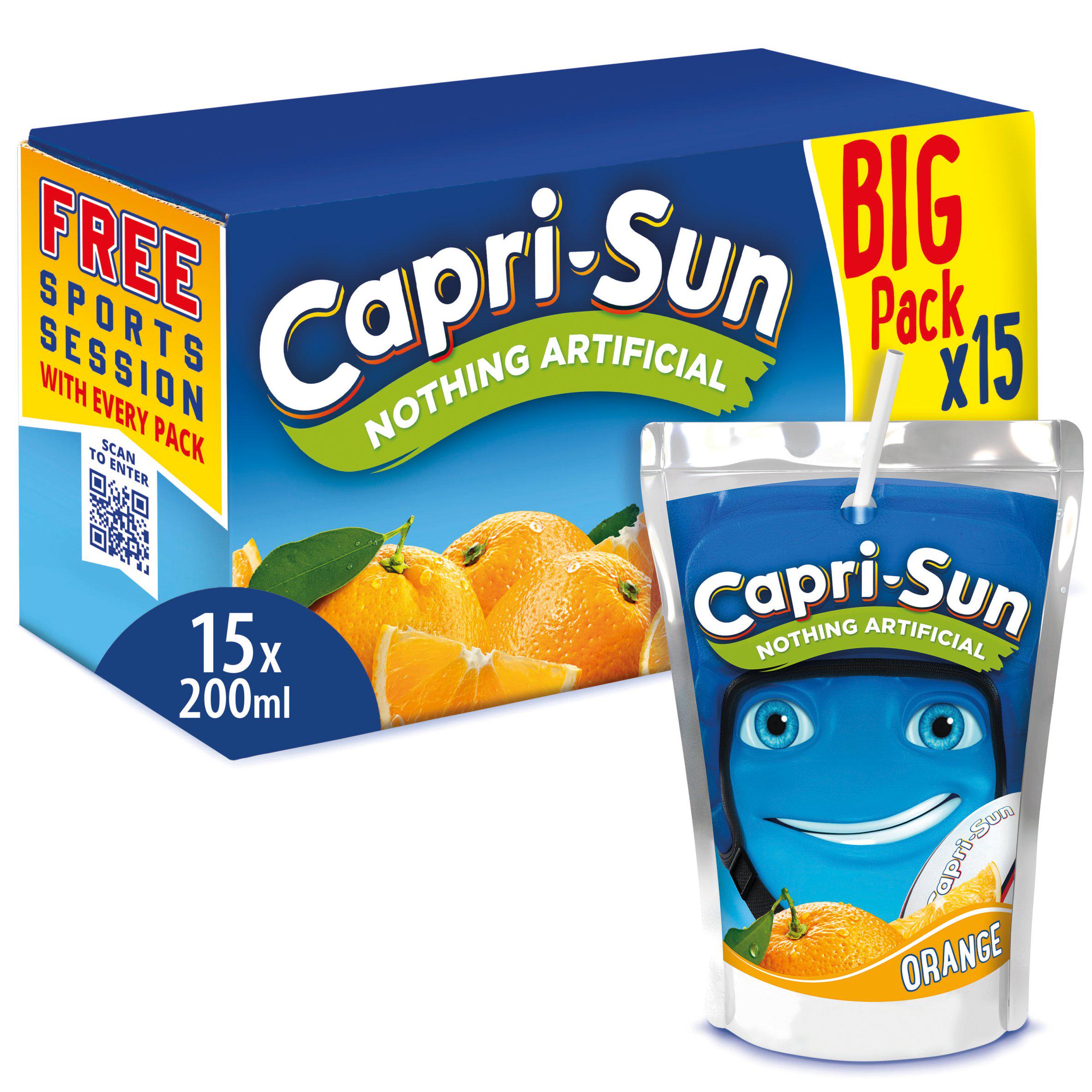 Capri Sun Orange 15x200ml GOODS Sainsburys   